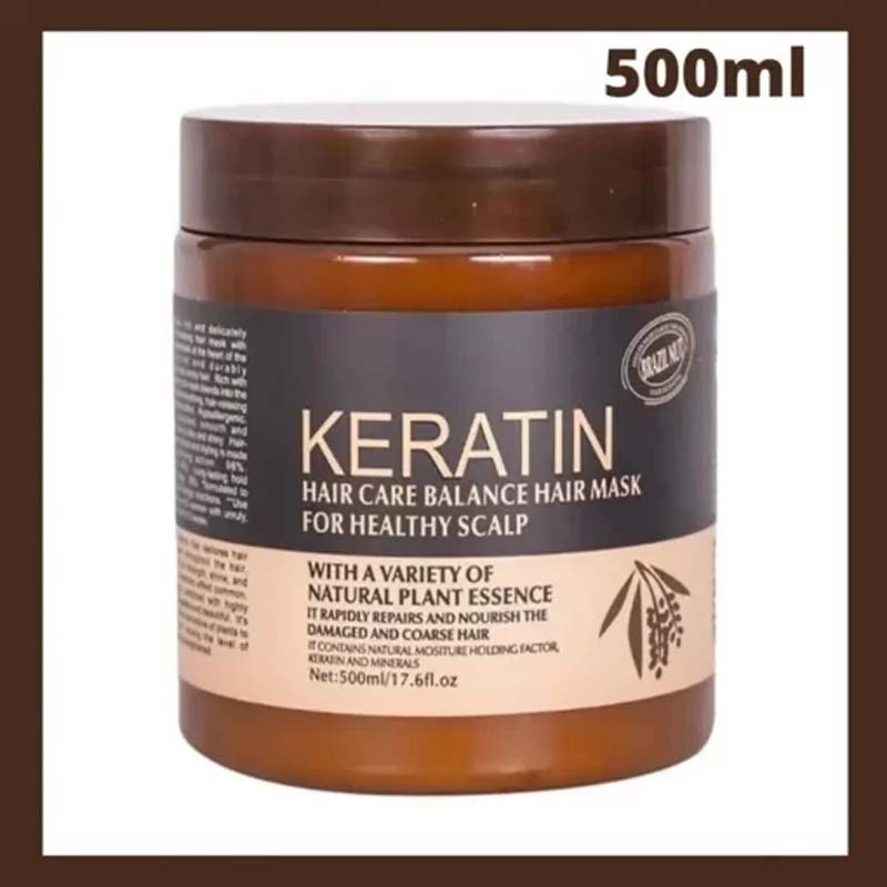 keratin Brazilian nourishing hair mask (500ml)